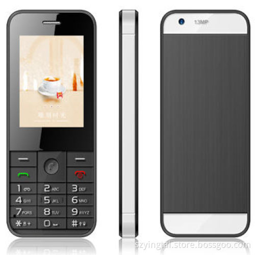 2.4-inch Dual-sim GSM phones support camera, Bluetooth, GPRS and torch